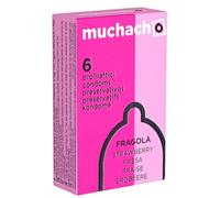 Muchacho Strawberry - 6 condones, con sabor di fresa