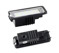 MuChangZi 2 Unids 12 V Número de LED Lámparas de Luz de Matrícula para V/W Golf 4 5 6 7 Polo 6R Luces de Placa de Matrícula de Coche Accesorios de Exterior