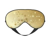 Muchas Estrellas Doradas Sin Costuras, Cubreojos completos Antifaz bloqueador de luz Antifaz para dormir Antifaz suave con los ojos vendados Noche