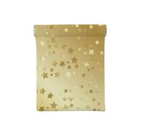 Muchas Estrellas Doradas Sin Costuras, Squeeze Top Wallet Bolsa de Almacenamiento para Mujer Monedero pequeño Bolsa de Cambio