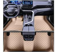 Muchkey Coche Alfombrillas para Hyundai Santa Fe 2000-2024 Moqueta a Medida Alfombras Beige