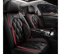 Muchkey Fundas Asientos Coche Compatible con Ford para Kuga ST-Line ST Line Protector de Asiento para Delanteros y Traseros Accesorios(mh109 Estándar - Negro