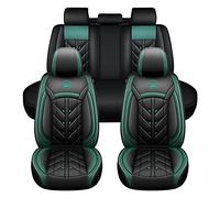 Muchkey Fundas Asientos Coche Compatible con Hyundai Tucson Protector de Asiento para Delanteros y Traseros Accesorios(MH141,Estándar-Verde