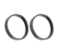 MuchLuckystar 2 correas de transmisión para cepilladora eléctrica de 9,6 mm de ancho, repuesto de goma para 1900B N1923B KP0810C BKP180 225007-7 FP0800