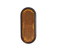 MuchLuckystar Cubierta reflectante para horquilla Xiaomi Electric Scooter 4 Lite 2ª generación, tira de seguridad ABS con visibilidad blanca y amarilla, accesorio decorativo frontal, amarillo