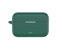 MuchLuckystar Funda de silicona para Realme Buds T500 Pro, a prueba de golpes, suave, protector de piel TPU, antiarañazos, para ajuste delgado, color negro (verde)