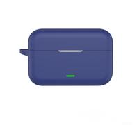 MuchLuckystar Funda de silicona para Realme Buds T500 Pro - Accesorio ligero para teléfono móvil, protección de cuerpo completo, color rojo (azul oscuro)