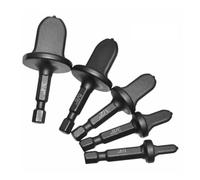 MuchLuckystar Juego de 5 expansores de tubo de mango hexagonal para HVAC, herramienta de estampado de acero de alto carbono para tubos de cobre de 1/4-3/4 pulgadas, accionado por taladro eléctrico