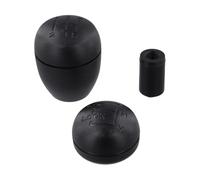 MuchLuckystar Kit de perilla de cambio para Land para Rover Defender Discovery R380 LT77, compatible con OEM FTC3852 FRC8722 1983-2016, cabezal de engranaje ABS negro