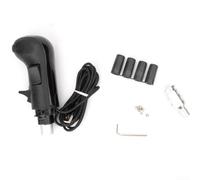 MuchLuckystar Manija de palanca de cambios de tres botones para Logitech G27 G29 - Mod de cambio secuencial preciso para juegos de carreras Sim, ABS, negro, 60 x 55 x 157 mm