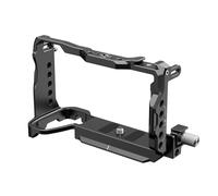 MuchLuckystar Marco de extensión de aluminio para cámara Sony A6700 con agujeros de tornillo de 1/10.2 cm y 3/20.3 cm, acceso completo a controles y puertos, color negro