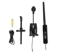 MuchLuckystar Micrófono inalámbrico, sistema de violín UHF, sonido claro para músicos e intérpretes, equipo de grabación de audio
