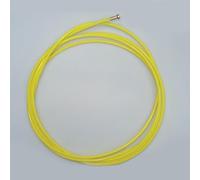 MuchLuckystar MIG MAG - Forro de PTFE de 1,2 a 1,6 mm para antorcha de soldadura de conector europeo, 3,3 m, baja fricción para alambre de aluminio y núcleo de fundente