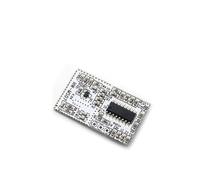 MuchLuckystar Módulo de sensor de movimiento de microondas HW-MS03, detector de cuerpo humano Doppler para seguridad interior y control de iluminación, color blanco