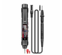 MuchLuckystar Multímetro de bolígrafo de 3 pulgadas con 6000 unidades, para probador digital inteligente de pantalla a color VA para detección de fase neutra en vivo NCV y búsqueda de punto de ruptura