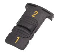 MuchLuckystar N397466 - Botón de cambio de taladro compatible con Dewalt DCD791B DCD796D2 DCD797D2 DCE151, perilla de palanca de cambios de repuesto de plástico para conductores inalámbricos