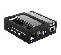 MuchLuckystar Pantalla táctil de 3.5 pulgadas para Raspberry Pi Monitor 50 FPS TFT Display con carcasa de aluminio 480x320 LCD para Pi 4B 3B+ para Zero W con lápiz capacitivo