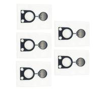 MuchLuckystar Paquete de 5 bolsas para aspiradora compatibles con Berner BWDVC AR-1225, repuesto para AS 1032/1232, Cleanstar SX 1225, FB/GS/HS Series