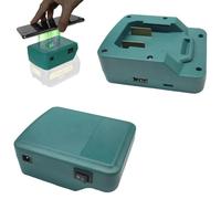 MuchLuckystar Parkside Adaptador de cargador de batería inalámbrico para herramientas eléctricas X20V PAP20A1 PAP20A3 PAP20B1 PAP20B3 con USB QC y Type-C PD