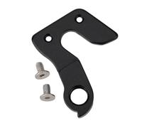 MuchLuckystar Percha de cambio trasero de aleación de aluminio para Orbea Alma H, Keram, Asphalt Y, Comfort y para bicicleta de montaña MX 40, color negro con tornillos
