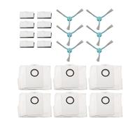 MuchLuckystar Piezas de aspiradora robot para Cecotec para Conga 9990 AI 9590 10090 AI Spin, accesorios de filtro de cepillo de repuesto para aspiradora robot doméstico Ultra Power