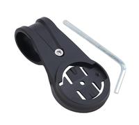 MuchLuckystar Soporte de computadora para barra de descanso TT, para velocímetro y odómetro compatible con Garmin iGPSPORT, abrazadera de plástico de 22,2 mm, color negro