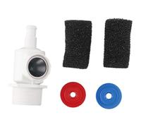 MuchLuckystar UWF - Conector de pared para Polaris 180 280 380 480 3900 y para limpiadores de piscina zodiacal, reemplaza la pieza 9-100-9001 con limitadores de flujo