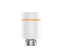 MuchLuckystar Válvula termostática inteligente WiFi para radiador Tuya, cabezal TRV M30 x 1,5 mm con aplicación y control de voz, actuador de calefacción de ahorro de energía con detección, color