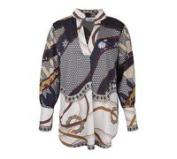 Mucho Gusto Blouse Aachen Blue Talla: S | Blusas Outlet | Mujer | Azul