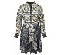 Mucho Gusto Dress Louvain Black Grey Ecru Black, Grey, Ecru Talla: XL | Blusón Outlet | Mujer | Negro