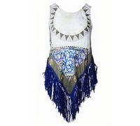 Mucho Gusto Top Miami Green/blue Talla: M | Camisetas de Tirantes Outlet | Mujer | Verde