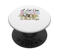 Mucho Puede suceder en 3 días Reto Vintage Christian Easter Day PopSockets PopGrip Adhesivo