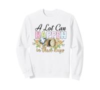 Mucho Puede suceder en 3 días Reto Vintage Christian Easter Day Sudadera