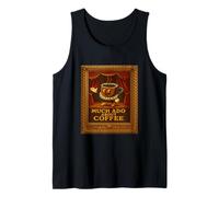 Mucho Ruido sobre el café Shakespeare Humorístico Divertido Título Meme Camiseta sin Mangas