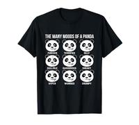 Muchos Estados de ánimo de una expresión Animal Panda de Vida Silvestre Camiseta