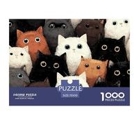 Muchos Gatos Puzzle 1000 Piezas - Mascota Gato, para Adultos Y Niños +14 Años, 70x50cm/1000pcs