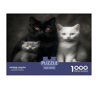Muchos Gatos Puzzle para Adultos 1000 Piezas - Mascota Gato, Rompecabezas Desafiante, para Toda La Familia, 70x50cm/1000pcs