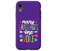 Muchos Idiomas, una Sola Voz Carcasa para iPhone XR