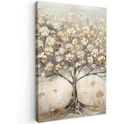 MuchoWow© Cuadros Decoracion Salon Modernos 80x120 cm para Dormitorios Cuadro Decorativos de Salon Lienzos Decorativo Pared Decoracion Dormitorio Matrimonio Arte - Árbol - Abstracto