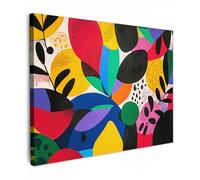 MuchoWow© Cuadros Decoracion Salon Modernos 80x60 cm para Dormitorios Cuadro Decorativos de Salon Lienzos Decorativo Pared Decoracion Dormitorio Matrimonio Figuras - Motas - Brillante