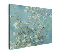 MuchoWow© Cuadros Decoracion Salon Modernos 80x60 cm Pinturas Lienzo Decorativo para Pared Decoración Hogar Lienzos Van Gogh - Almendro en flor - Maestros antiguos - Arte - Vintage