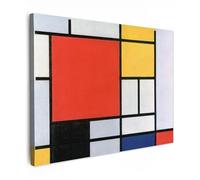 MuchoWow© Cuadros Salon Modernos 70x50 cm Adornos Pared Decorativos Dormitorio Lienzo Pinturas Quadro Decoración Arte - Mondrian - Maestros Antiguos