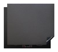 MuchoWow© Cubre Vitrocerámica - Protector Vitroceramica Induccion 59x52 cm - Tapa Vitroceramica - Protector de Vitroceramica Cuero - Textura - Aspecto Cuero - Gris