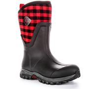 MUCK AS2M0PLD Ártico Deporte II Medio Clima Frío Mujer Botas Negras Rojo Ru 4-8