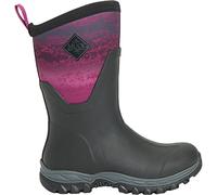 Muck Boots Arctic Sport Mid, Botas de Lluvia Mujer, Negro Magenta, 41 EU