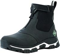 Muck Boots Apex Mid Zip, Botas de Lluvia Mujer, Black/White, 22.5 EU