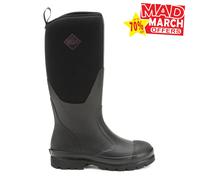 Muck Boots Chore Clásico Alto sin Cordones Botas de Agua Botas Mujer Negro