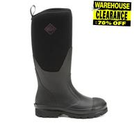 Muck Boots Chore Clásico Alto sin Cordones Botas de Agua Botas Mujer Negro