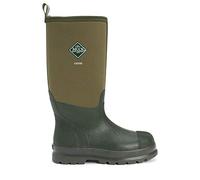 MUCK Chore Hi Triple Reforzado Punta Goma Wellies Botas Hombre Verde Ru 7-12