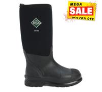 Muck Boots Chore Unisex Hombre Mujer Clásico Hi Estampado Botas de Agua Negro